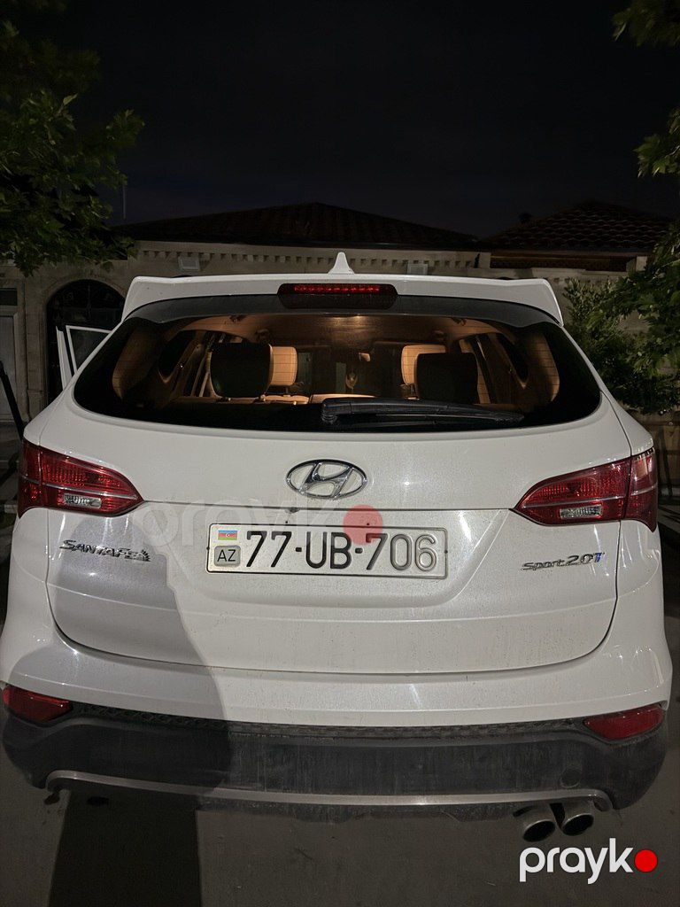 Hyundai Santa Fe, 2.0 L, 2014 il, 165 000 km — Avtomobillər, Quba (4)