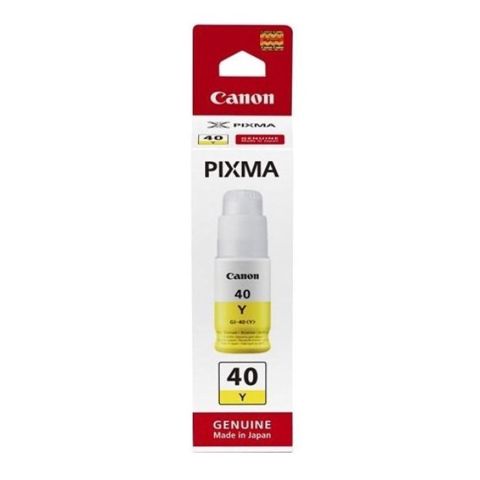 Canon GI-40 Y 3402C001 Yellow Sarı Mürəkkəb Konteyneri 70 ml — Bakı