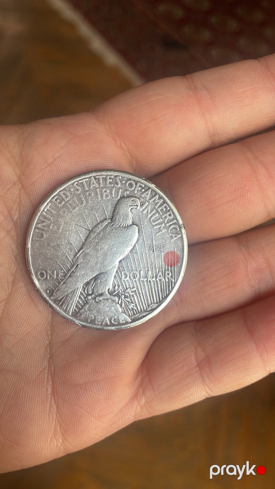 1922 ci ilin gümüş 1 dolları — Kolleksiyalar, Bakı (2)