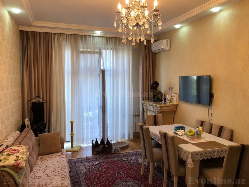 Satılır 3 otaqlı Mənzil Yeni tikili 78 m² Bakı, Binəqədi r., Azadlıq prospekti m., 7-ci mikrorayon — Mənzil, Bakı (6)