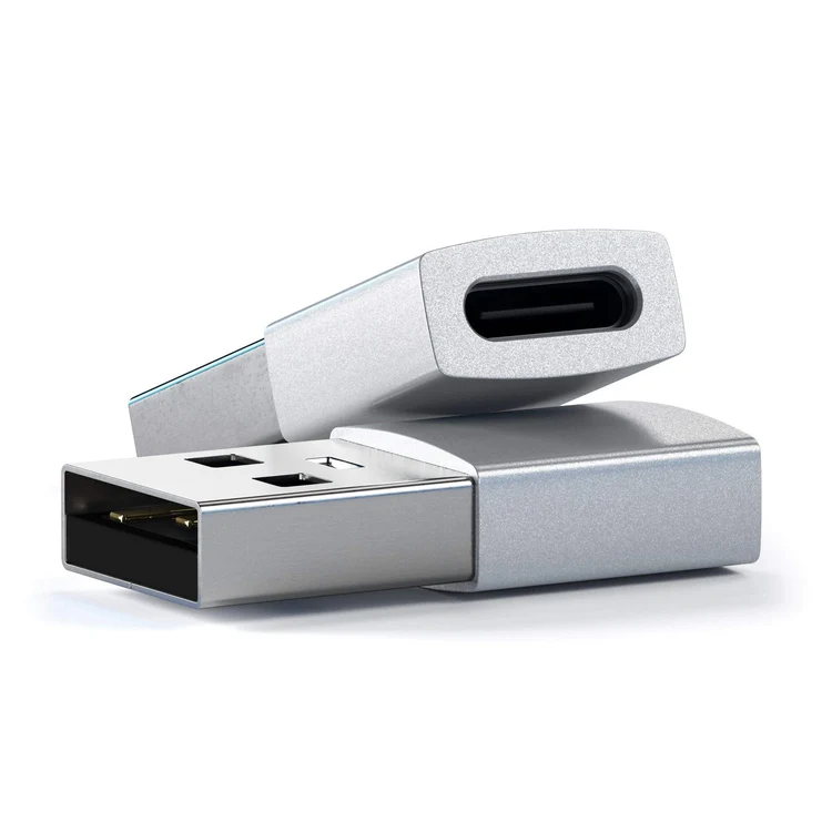 Adapter Satechi Type-A to Type-C Silver — Mallar, Bakı (2)