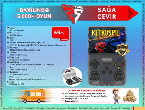 Əl oyunu konsolu — Bakı