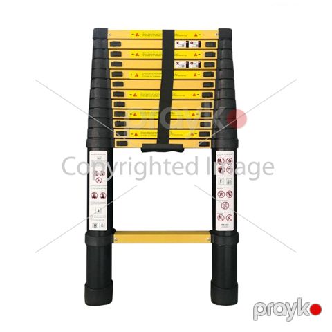 Nərdivan teleskopik, 3.8 m / 13 pillə, single ladder Maxko EME1038 — Bakı