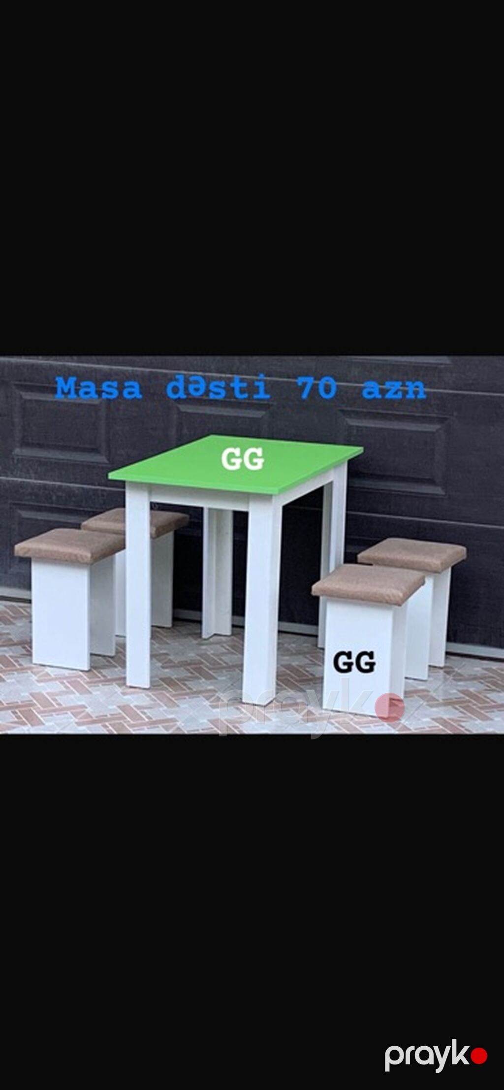 Mebel kateqoriyası – masa və oturacaq dəstləri 1) 4 nəfərlik yemək — Masalar və stullar, Bakı (8)