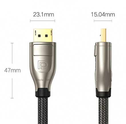 Ugreen 60843 DP112 Displayport to Displayport kabel — Kabelləri, adapterlər və keçidçilər, Bakı (3)