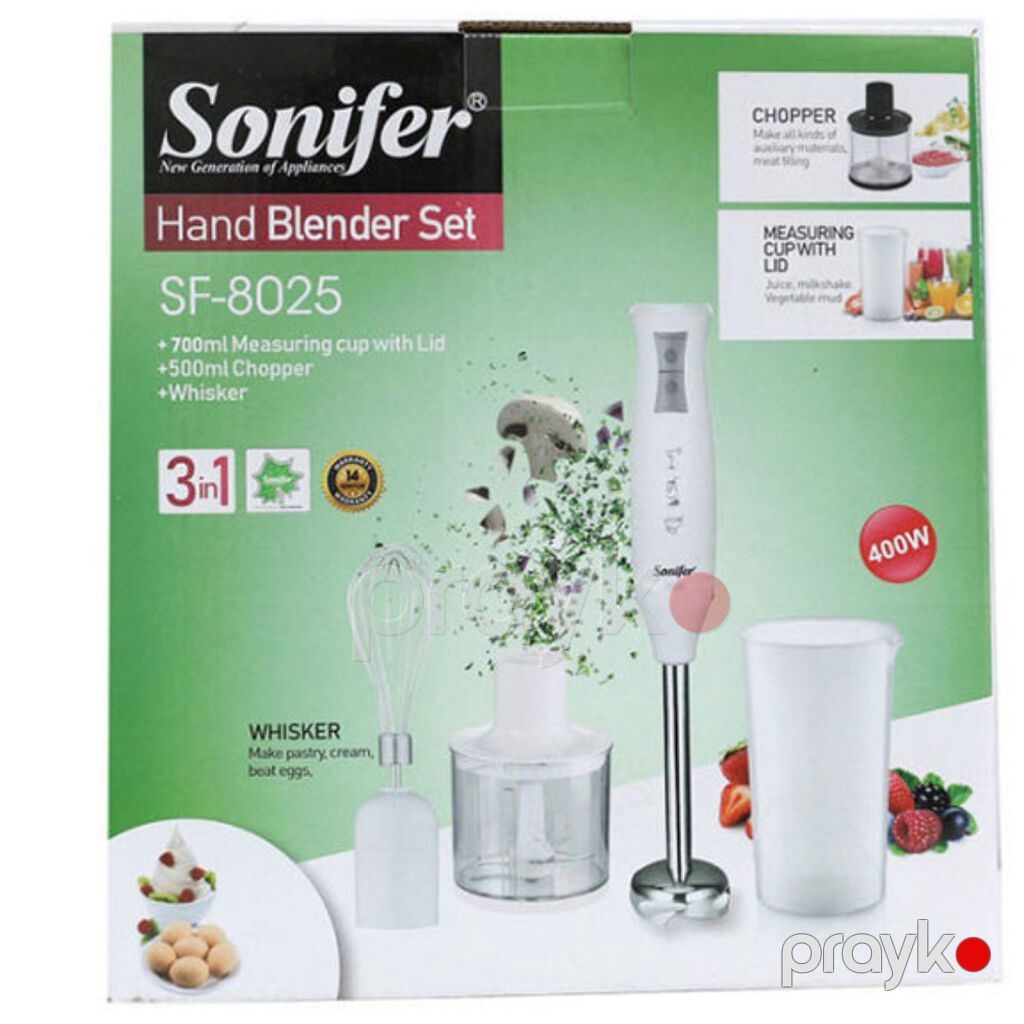 1900 Məhsulun adı: Sonifer SF-8025 White salınma blender Brend — Blenderlər, xırdalayanlar və mikserlər, Bakı (3)