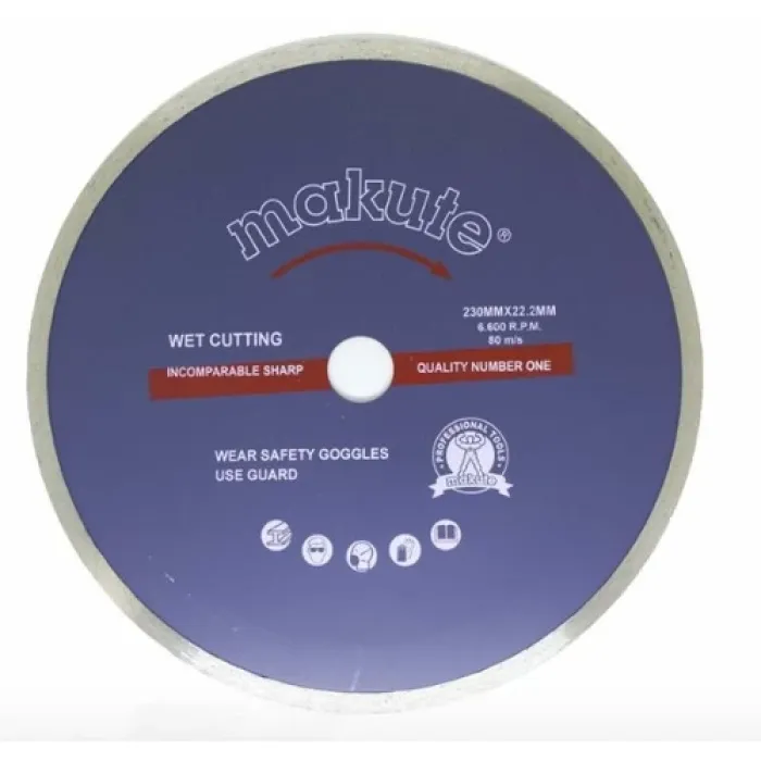 Makute Almaz Disk (180/22 mm) – Düz (Bütöv) Kafel və Keramika Kəsən — Bakı