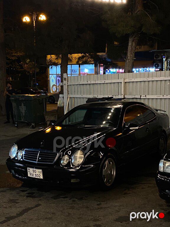 Mercedes CLK 200, 2.0 L, 1999 il, 126 500 km — Avtomobillər, Bakı (5)