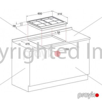 Qaz üstlüyü Hotpoint-Ariston PCN 641 /HA (BK) — Ev texnikası, Bakı (2)