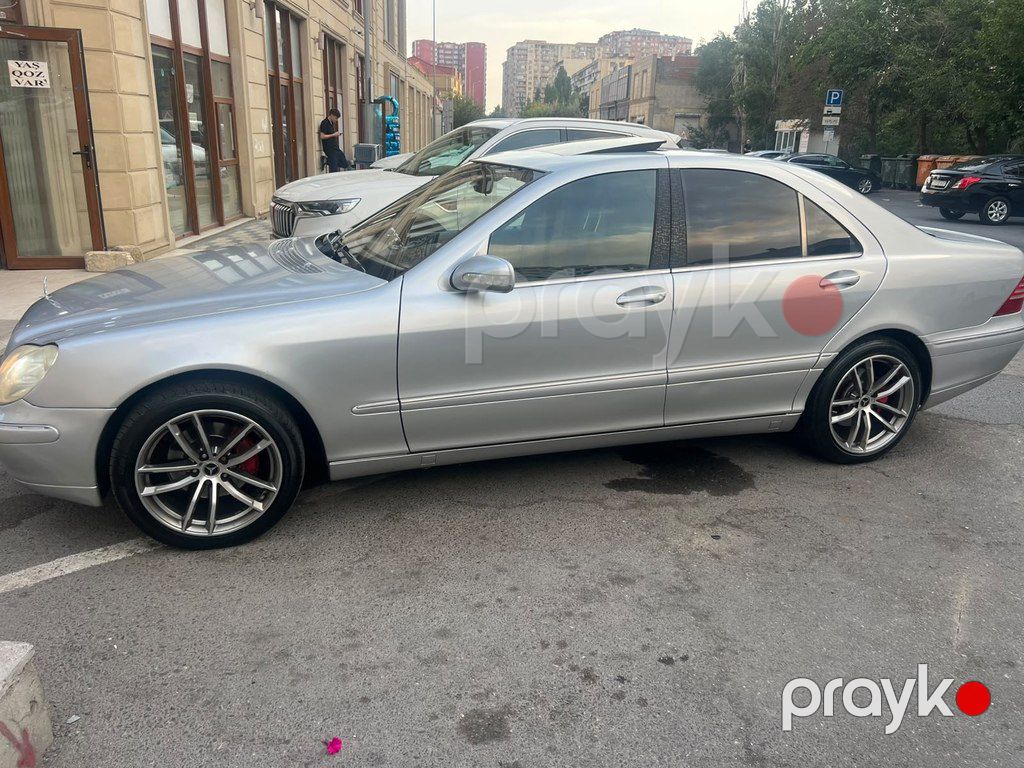 Mercedes S 320, 3.2 L, 2000 il, 280 000 km — Avtomobillər, Bakı (2)