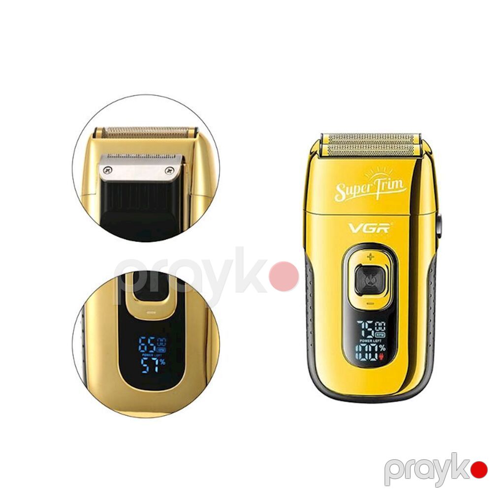 8466 Məhsulun adı: Elektrikli ülgüc VGR V-332 Gold Brend: VGR — Usturalar, trimmerler və epilyatorlar, Bakı (2)