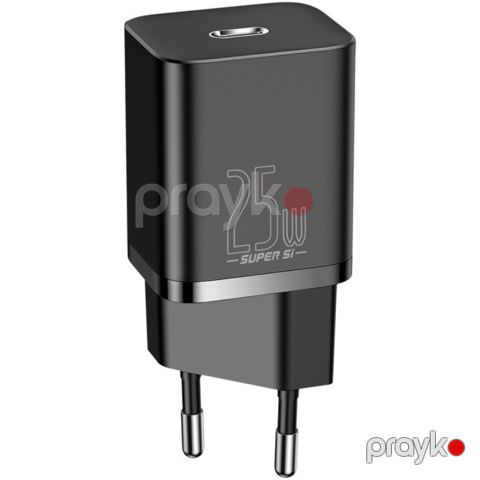 Baseus Super Si Quick Charger 1C 25W Usb-c Adapter Kabel ilə — Bakı