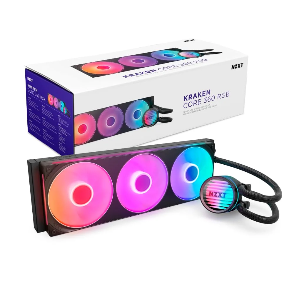 Nzxt Kraken Core 360 RGB AIO CPU Liquid Cooler — Bakı