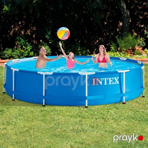 7994 Məhsulun adı: Karkaslı hovuz Intex H28210NP, göy, 366x76 sm — Bakı