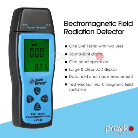 Smart Sensor AS 1392 Professional Rəqəmsal Radiometr (EMF Tester) — Bakı