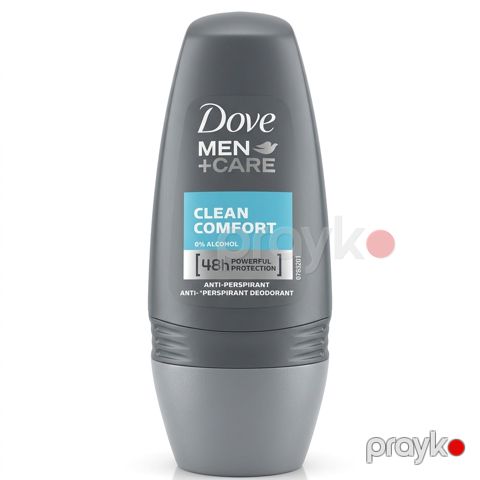 Dezodorant-antiperspirant Dove Men Clean Comfort 50 ml — Bakı