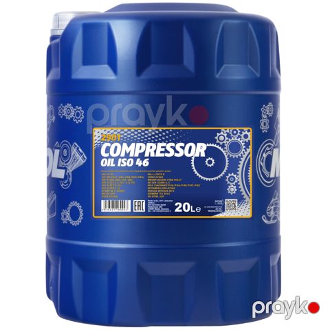 Kompressor yağı Mannol İSO 46 2901 20 lt — Bakı
