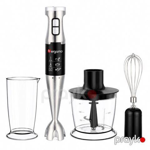 1502 Məhsulun adı: Blender Bergamo BG-HB3058DSB Brend: Bergamo — Bakı