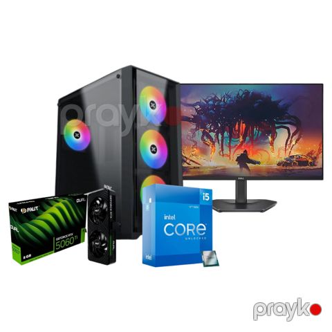 Phantom Vortex DDR5 Gaming – Intel core i5-12400F RTX 5060 Ti 8GB (Custom PC – 607) — Pctech — Kompüterlər və noutbuklar