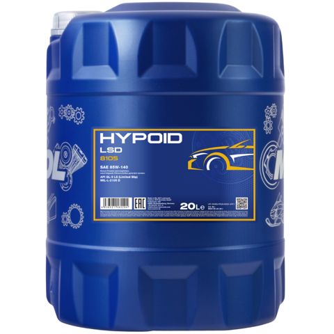 Sürətlər qutusu üçün yağ Mannol LSD SAE 85W-140 8105 20 lt — Bakı