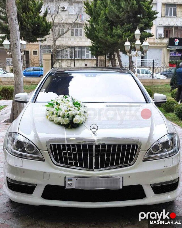 Mercedes w221 s class, 2012 il — Minik avtomobili icarəsi, Bakı (7)