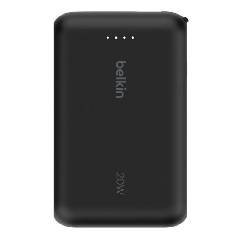 Power bank Belkin 10K PD20W Integrated Usb-c Cable Black — Mallar, Bakı (5)