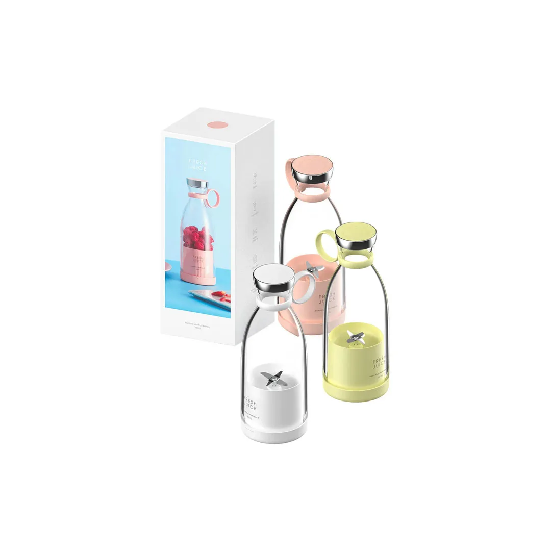 Blender Fresh Juıcer Portable 350ML White — Mallar, Bakı (3)