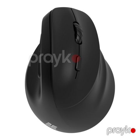 2E Mouse MF325 Silent, Wl/bt, vertical, black (2E-MF325WBK) — Bakı