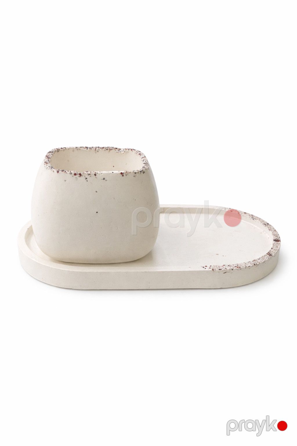 Şamdan dəsti, gips, ağ — Mallar, Bakı