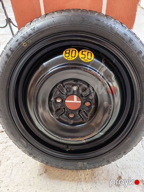 Dönər ehtiyat təkər (space saver) – Dunlop Spare Tıre, disklə birlikdə — Bakı