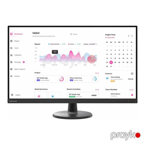 Monitor Lenovo D32-40/31.5 (66FCGAC2EU) — Bakı