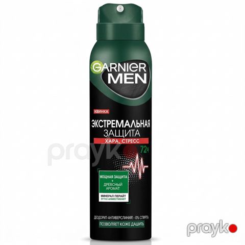 Dezodorant-antiperspirant Garnier Men Экстремальная защита 150 ml — Bakı