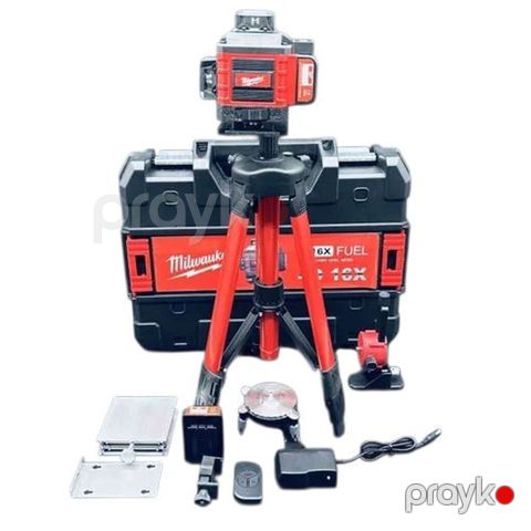 10523 Məhsulun adı: Lazerli nivelir Milwaukee 4D 360 dərəcə 0007654 — Bakı