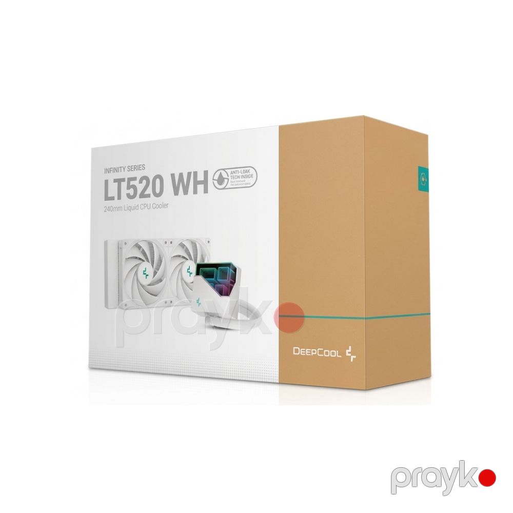 Deepcool LT520 Whıte Maye Soyuducu (R-LT520-WHAMNF-G-1) — Soyutucular və soyutma sistemləri, Bakı (2)