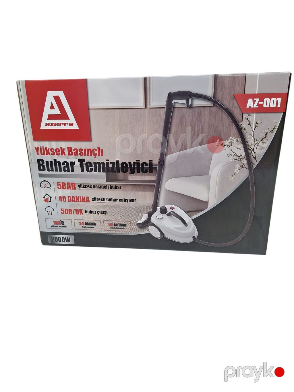 2322 Məhsulun adı: Buxar təmizləyicisi Azerra AZ-001 Brend: Azerra — Buxar soxucu, Bakı (2)