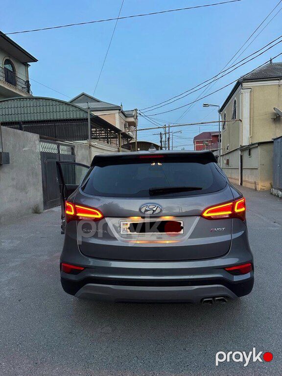 Hyundai Santa Fe, 2.0 L, 2016 il, 189 000 km — Avtomobillər, Bakı (7)