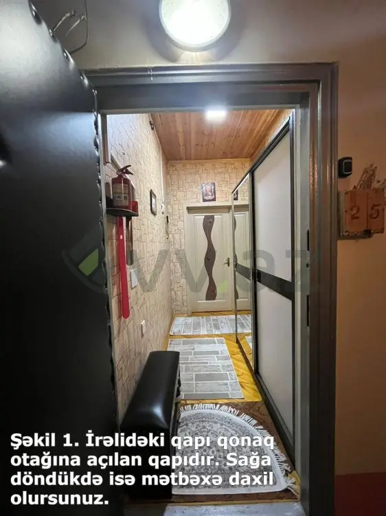 3 otaqlı mənzil Yeni tikili Satılır, Masazır, Abşeron — Mənzil (12)