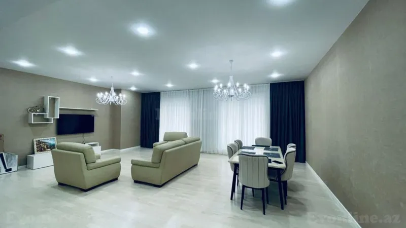 Kirayə verilir 3 otaqlı Mənzil Yeni tikili 182 m² Bakı, Səbail r — Mənzil, Bakı (2)