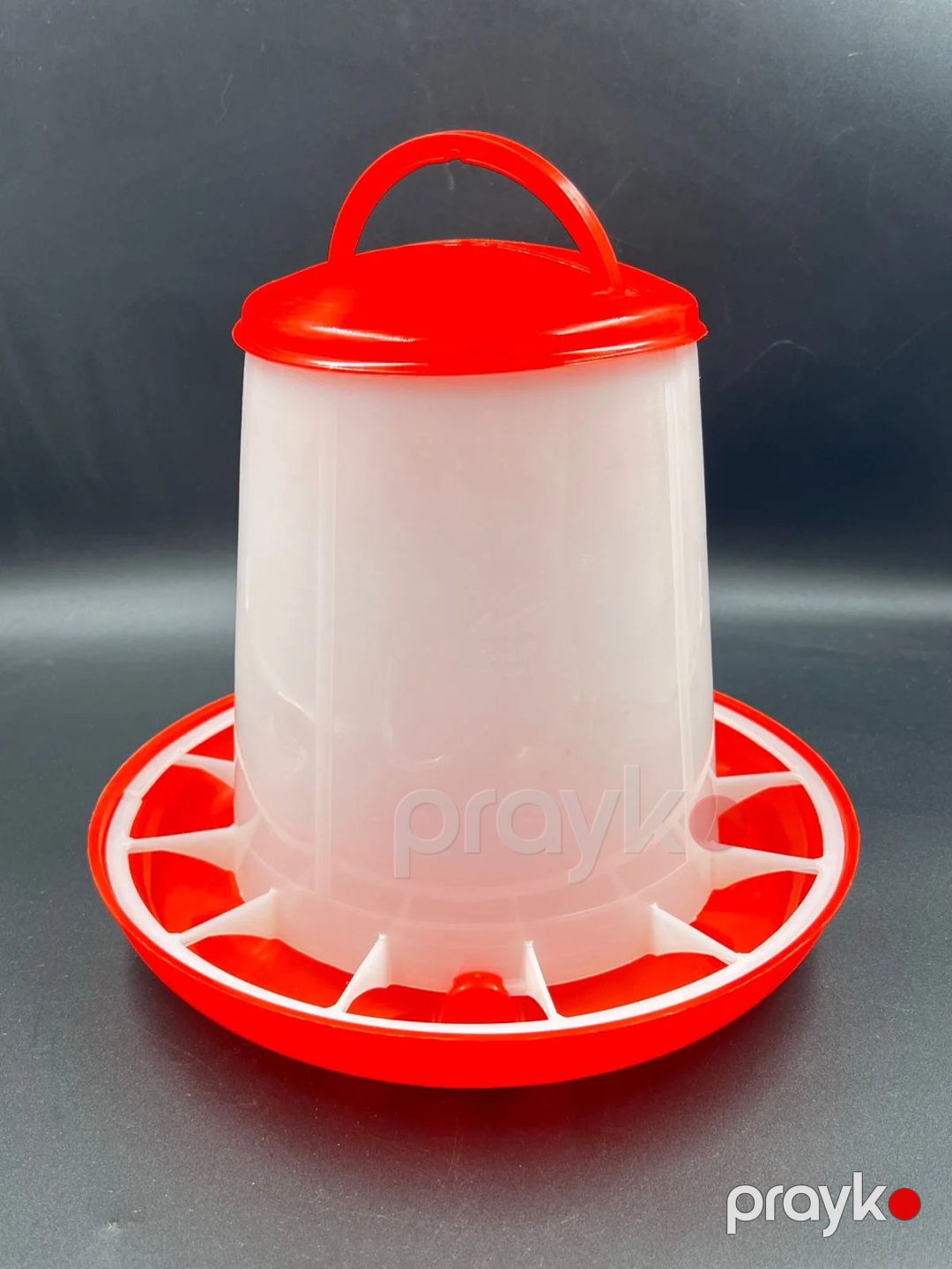 Yem təknəsi İL-2812, ağ-qırmızı, 4 kq, 23x23 sm — Mallar, Bakı (2)