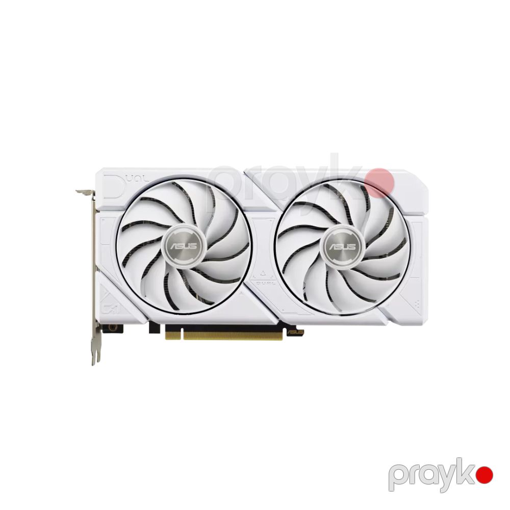 ASUS Dual GeForce RTX 4060 EVO White OC Edition 8GB GDDR6 (DUAL-RTX4060-O8G-EVO-WHITE) — Qrafik kartlar, Bakı (2)