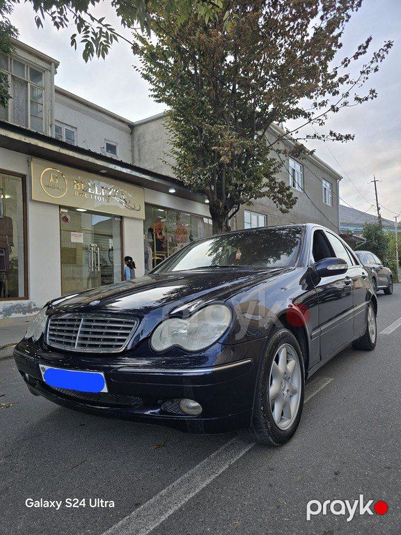 Mercedes C 200, 2.0 L, 2000 il, 365 000 km — Avtomobillər, Quba (5)