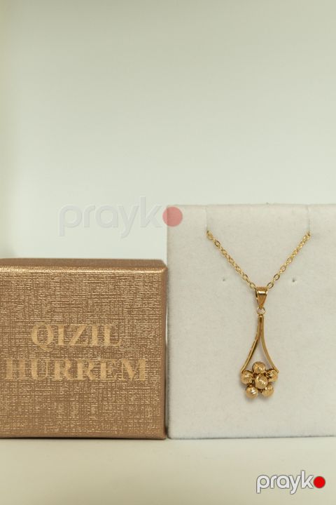 Kulonlu zəncir HG229, qızıl 585 əyar — Bakı