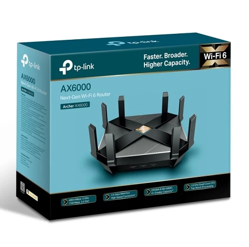 TP-Link Archer AX6000 Dual-Band Wi-Fi 6 Router — Giriş nöqtələri, Bakı