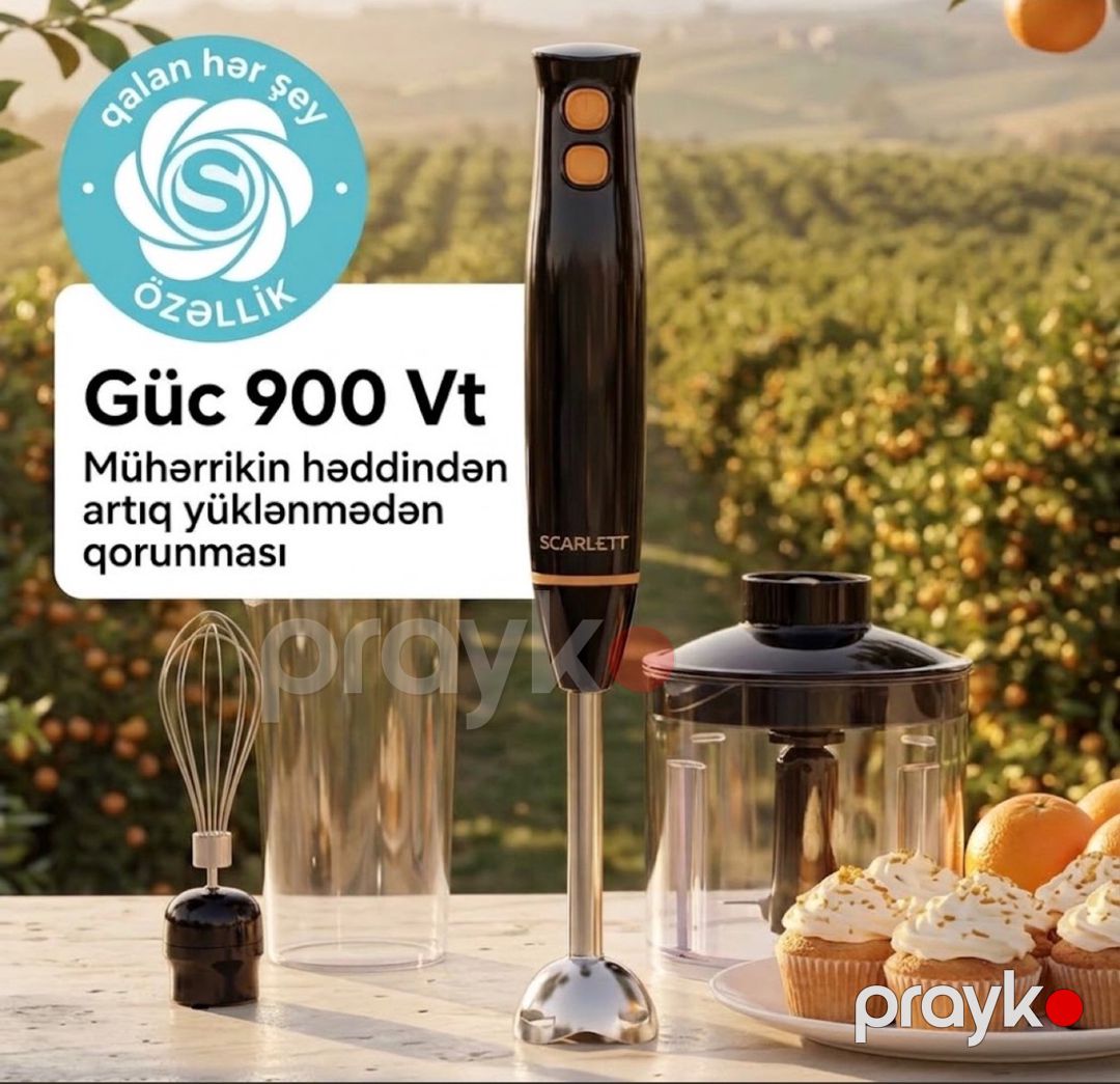 Əl blenderi Scarlett SC-HB42F82 — Ev texnikası, Bakı (3)