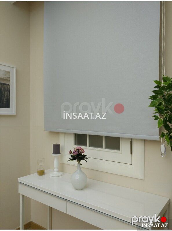 Ştor jalüzlər — Pəncərələr, qapılar, balkonlar, Bakı (4)