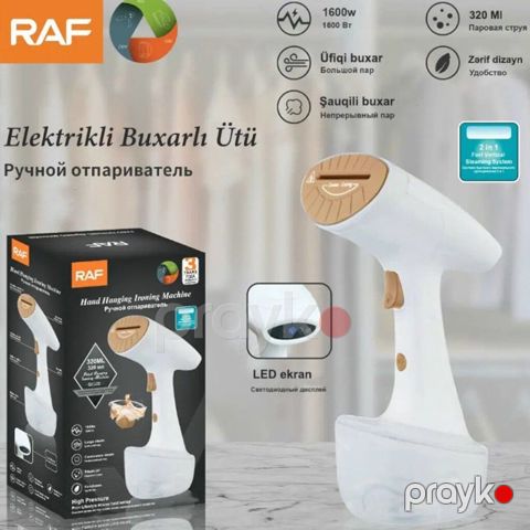 7423 Məhsulun adı: Əl buxarlayıcısı RAF SPRK_R.1285W 1600W — Bakı