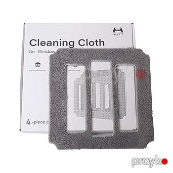Hutt Cleaning Cloth for W9 4pcs Grey (W9) — Bakı