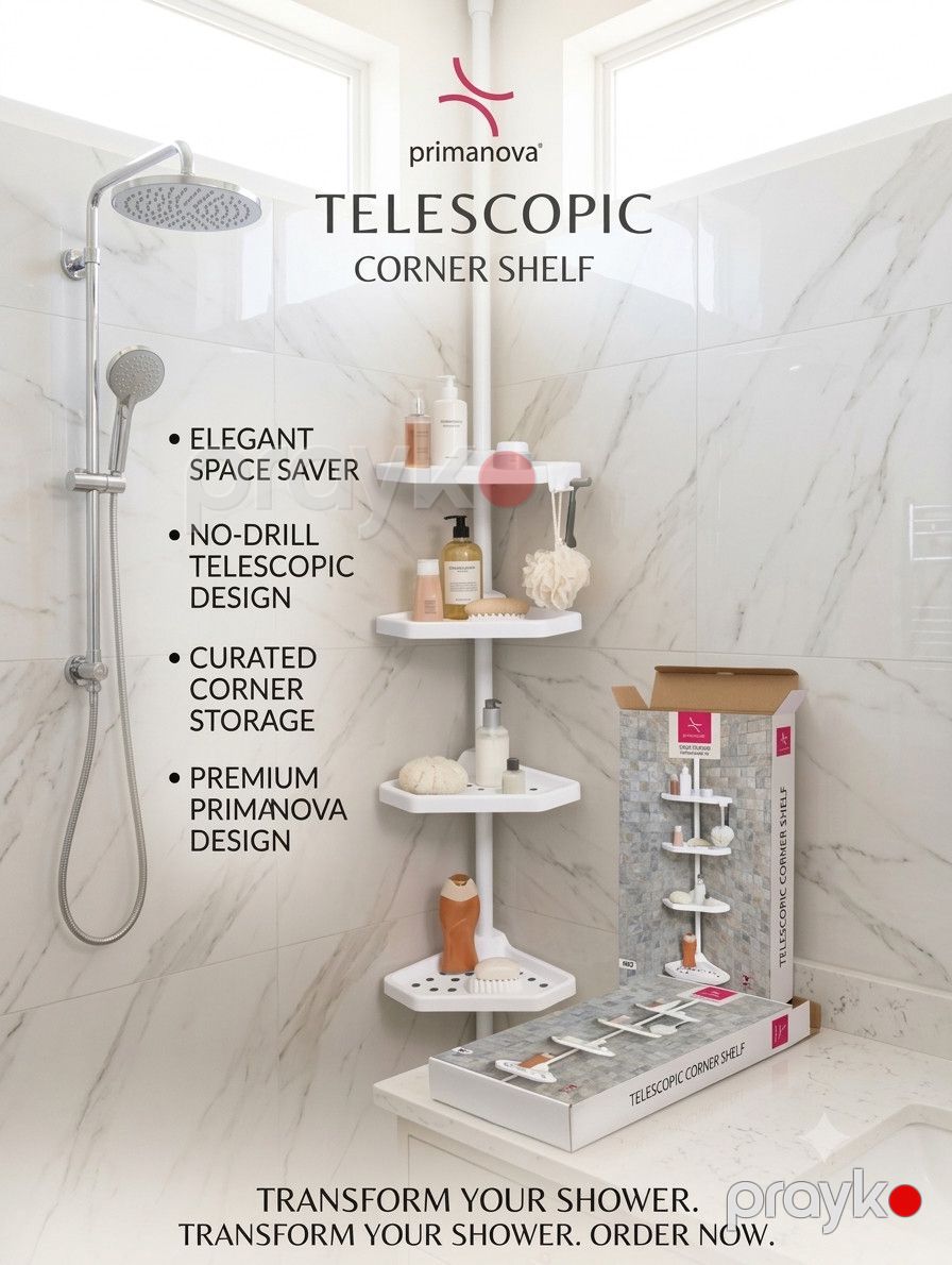 Hamam otağı üçün rəf 2409, plastik, ağ — Mallar, Bakı (3)