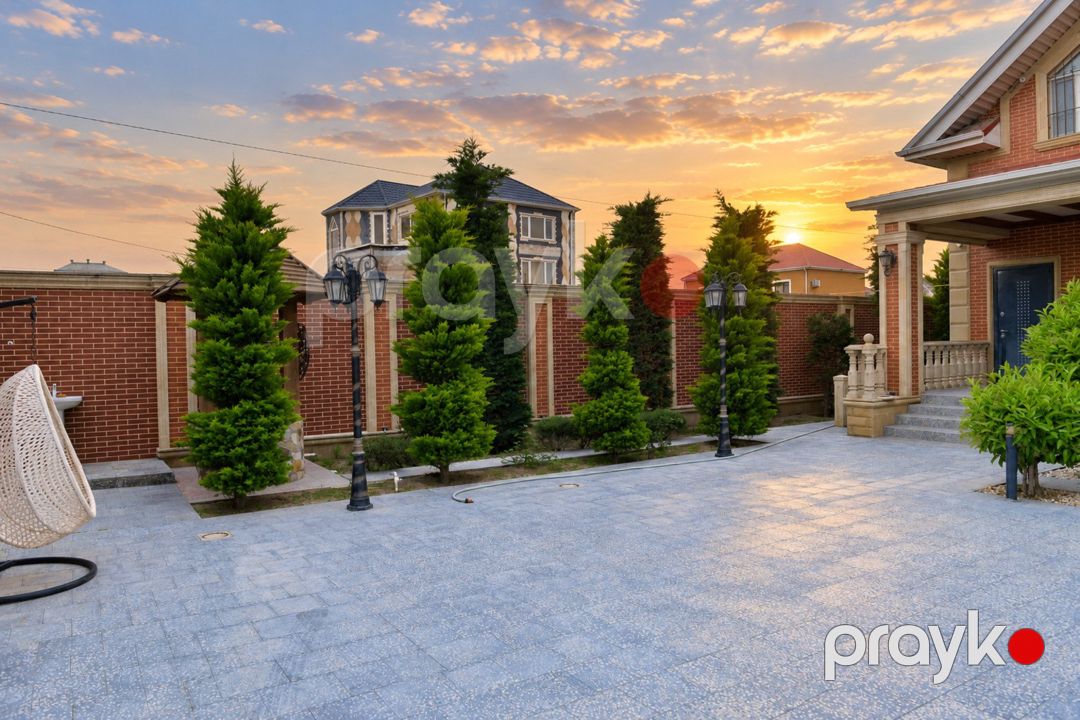 Satılır 6 otaqlı həyət evi/bağ evi 350 m² — Ev, villa, Bakı (7)