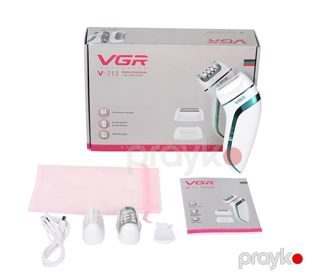 11433 Məhsulun adı: Epilyator VGR V-713 Brend: VGR Kateqoriya — Usturalar, trimmerler və epilyatorlar, Bakı (5)